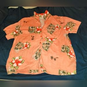 Female L button-down short-sleeve shirt from Classic Elements